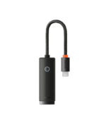 Baseus Lite Series Ethernet Adapter Type-C to RJ45 LAN Port 100Mbps WKQX000201 Black