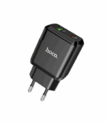 Hoco Favor Dual Port PD20W QC3.0 Charger N5 EU Black