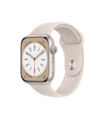 Apple Watch Series 8 GPS 41mm Starlight Aluminum Case With Starlight Sport Band MNUF3 M/L