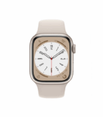 Apple Watch Series 8 GPS 41mm Starlight Aluminum Case With Starlight Sport Band MNUF3 M/L - Image 2