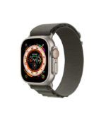 Apple Watch Ultra 49mm Titanium Green Alpine Loop MQEW3 M