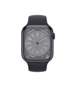 Apple Watch Series 8 GPS 41mm Midnight Aluminum Case With Midnight Sport Band MNU73 S/M - Image 2