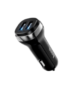 Hoco Superior Dual Port Car Charger Z40 Black