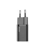 Baseus Super Si Quick Charger 1C 20W With Type-C to Lightning Cable TZCCSUP-B01 Black - Image 4