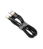 Baseus Kevlar USB Cable Lightning 2.4A 1m CALKLF-BV1 black/gold - Image 2