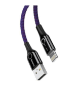 Baseus C-shaped Light Intelligent Power-Off Cable CALCD-05 purple