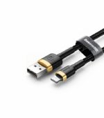 Baseus Kevlar USB Cable Lightning 2.4A 1m CALKLF-BV1 black/gold