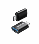 Baseus Ingenuity Series Mini OTG Adaptor Type-C to USB-A 3.1 ZJJQ000001 Black - Image 2