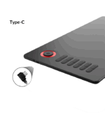 Veikk A15 Pro Graphics Drawing Tablet Red - Image 3