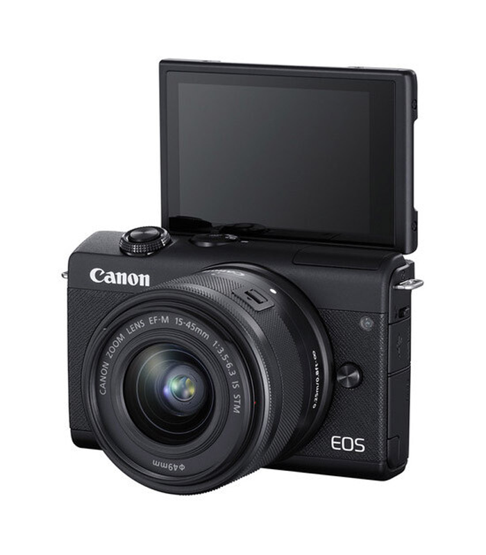 Canon EOS M200 EF-M 15-45 IS STM Black