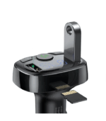 Baseus T Typed Bluetooth MP3 Charger with Car Holder CCTM-01 Black - Image 2