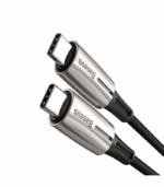 Baseus Water Drop Shaped Lamp Flash Charge Data Cable Type-C 20V 3A 1M CATSD-J01 Black - Image 2