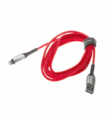 Baseus Horizontal Data Cable With An Indicator Lamp Lightning 2m CALSP-C09 Red - Image 3