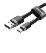 Baseus Kevlar USB Cable Type-C 3A 1m CATKLF-BG1 grey/black - Image 3