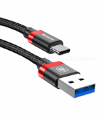 Baseus Kevlar USB Cable Type-C 3A 1m CATKLF-B91 red/black - Image 5