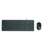 HP 150 Wired Mouse and Keyboard 240J7AA Black