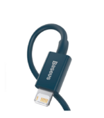 Baseus Superior Series Fast Charging USB Data Cable Lightning 2.4A 2m CALYS-C03 Blue - Image 2