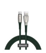 Baseus Water Drop Shaped Lamp Super Charge Cable For Type-C 66W 1m CATSD-M06 Green