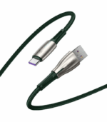 Baseus Water Drop Shaped Lamp Super Charge Cable For Type-C 66W 1m CATSD-M06 Green - Image 2