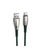 Baseus Water Drop Shaped Lamp Super Charge Cable For Type-C 66W 1m CATSD-M06 Green - Image 3