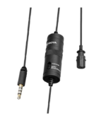 BOYA BY-M1 Omni Directional Lavalier Microphone Black