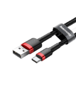 Baseus Kevlar USB Cable Type-C 2A 2m CATKLF-C91 Red/Black - Image 2