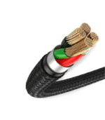 Baseus Halo Data Cable Lightning 2.4A 1m CALGH-B01 Black - Image 2