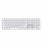 Apple Magic Keyboard with Numeric Keypad Wireless Rechargable Silver